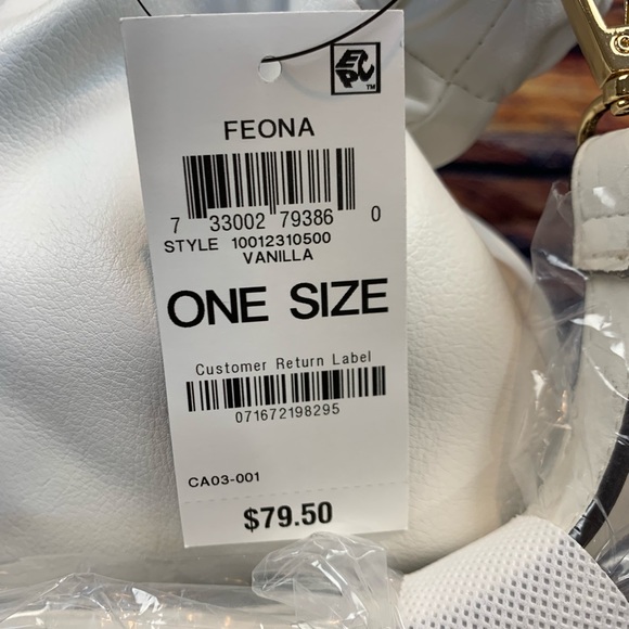 💜CLEARANCE💜INC International Concepts White Feona Mini Tote Crossbody - Picture 10 of 10